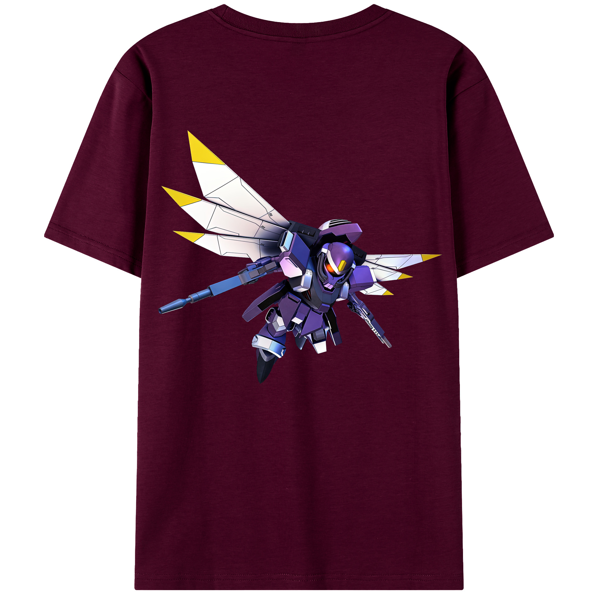 （画像用） 機動戦士ガンダム Mobile Suit Gundam レディース半袖Tシャツ(バックプリント)